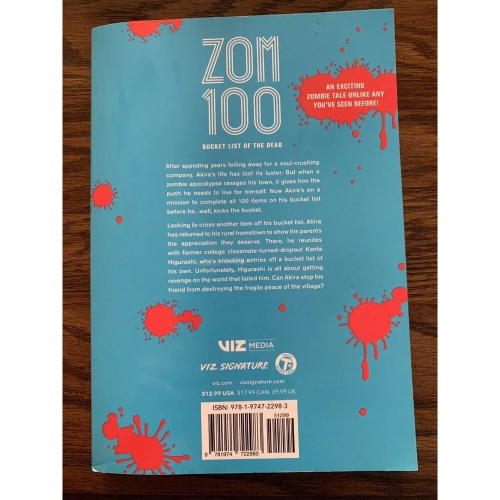 Zom 100:‎ Bucket List of the Dead, Vol. 1, Volume 1 & Vol. 5, Volume 5
